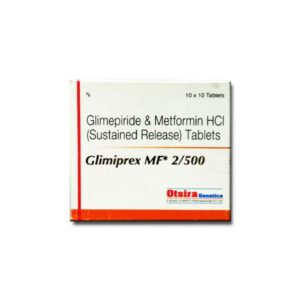 GLIMIPREX MF 2/500MG TAB 10`S