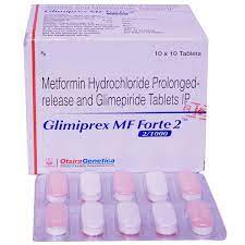 GLIMIPREX MF FORTE 2/1000MG TAB 10`S
