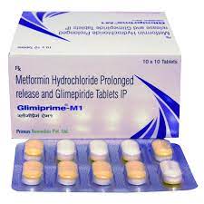 GLIMIPRIME M 1MG STRIP OF 15 TABLETS