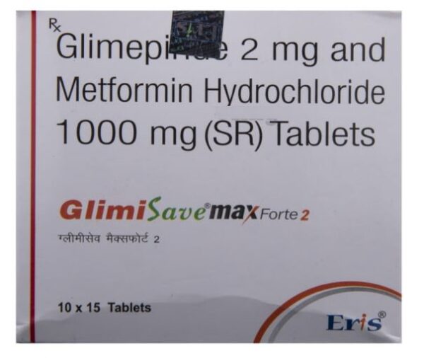 GLIMISAVE MAX FORTE 2 TAB 15`S