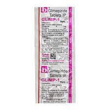 GLIMP 1MG STRIP OF 10 TABLETS
