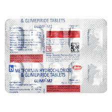 GLIMP M 2MG SR STRIP OF 10 TABLETS