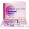 GLIMULIN 1MG STRIP OF 15 TABLETS