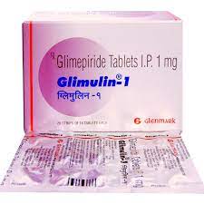 GLIMULIN 1MG STRIP OF 15 TABLETS