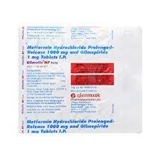 GLIMULIN MF FORTE STRIP OF 15 TABLETS