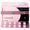 GLIMY 3MG TAB 10`S
