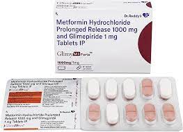 GLIMY M 1MG FORTE STRIP OF 10 TABLETS