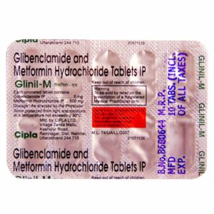 GLINIL M TAB 10`S