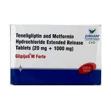GLIPIJUB M FORTE STRIP OF 15 TABLETS