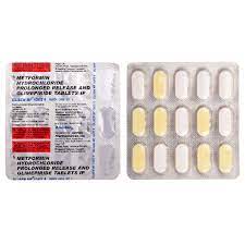 GLISEN MF FORTE 1MG TABLETS 15?S