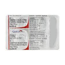 GLISTA M 1MG TABLETS 10?S