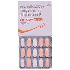 GLITARAY M 0.5MG TABLETS 15?S