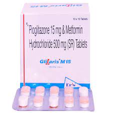 GLITARIS M 15MG TABLET