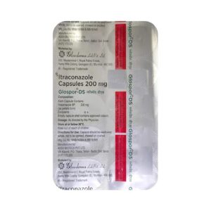 GLOSPOR DS 200MG CAP 10`S