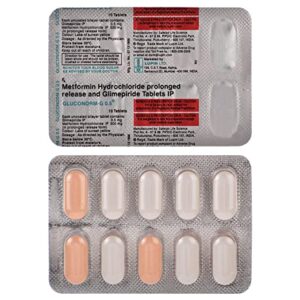 GLUCONORM G 0.5MG TAB 10`S
