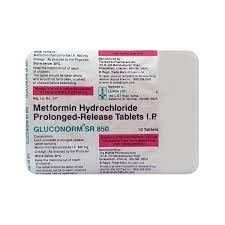 GLUCONORM SR 850MG TABLET