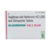 GLUCONORM VG 2MG PLUS STRIP OF 10 TABLETS