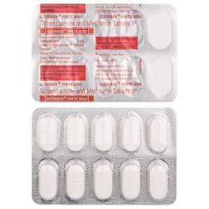 GLUCORED FORTE 850MG TAB 10`S