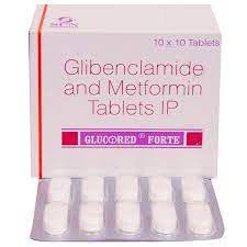GLUCORED FORTE STRIP OF 10 TABLETS