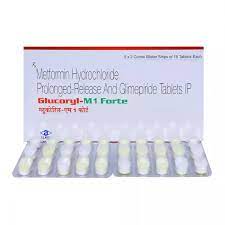 GLUCORYL M FORTE 1MG TABLET 15?S