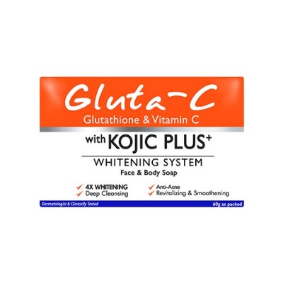 GLUTA-C KOJIC WITH FACE AND BODY SOAP
