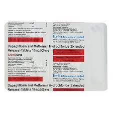 GLUXIT M 10MG STRIP OF 10 TABLETS