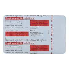 GLYCINORM M 80MG STRIP OF 15 TABLETS
