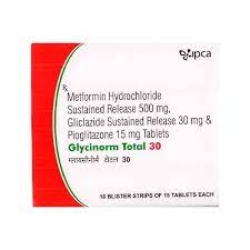GLYCINORM TOTAL 30MG STRIP OF 15 TABLETS
