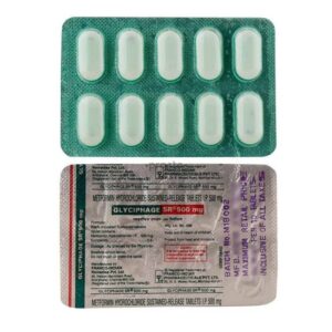 GLYCIPHAGE 500MG TAB 20`S