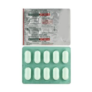 GLYCIPHAGE SR 850MG TAB 10`S