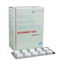 GLYCOMET 850MG TAB 10`S