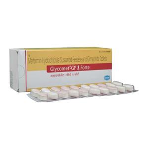 GLYCOMET GP 2 FORTE TAB 10`S