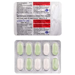 GLYCOMET GP 3 850MG TAB 10`S