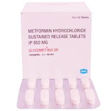 GLYCOMET SR 850MG TAB 10`S