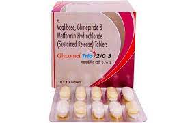 GLYCOMET TRIO 2/0.3MG TABLET 10?S