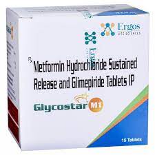 GLYCOSTAR M 1MG STRIP OF 15 TABLETS