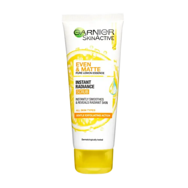 Garnier Even & Matte Instant Radiance Scrub 100ml