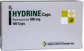 Hydrine Capsules (Hydroxyurea 500mg)