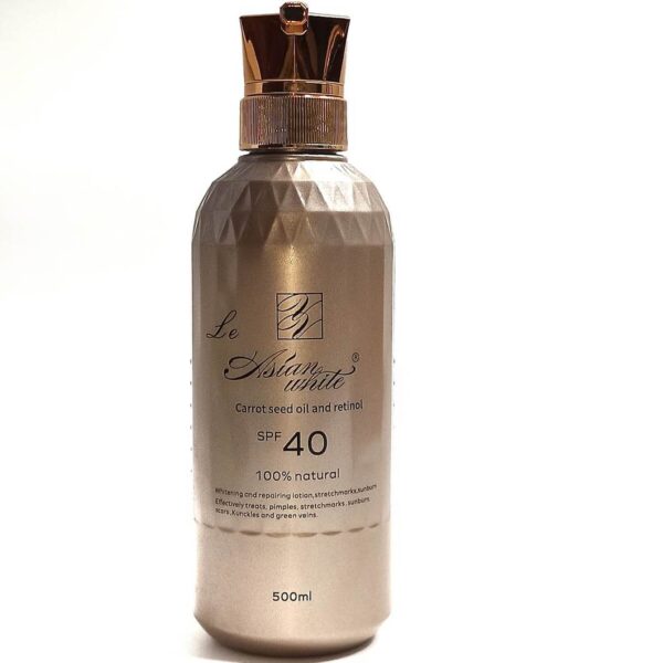Le Asian White Carrot Seed Oil and Retinol Body Lotion SPF40