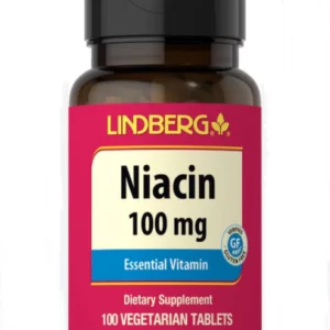 Lindberg Niacin (Vitamin B3) 100mg