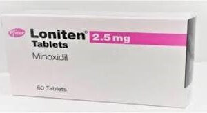 Loniten 2.5mg Tablet (Minoxidil) | Expires 5/27