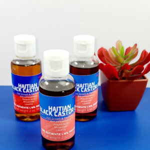 Haitian Black Castor Oil, Lwil Maskreti