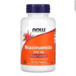 NOW Niacinamide 500 mg Vitamin B-3