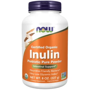 NOW Inulin Prebiotic Pure Powder
