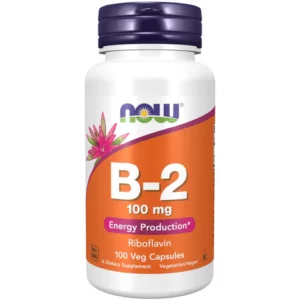 NOW Vitamin B-2 (Riboflavin) 100 mg