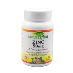 Natures Field Zinc 50mg| Expires: 9/26