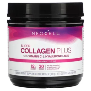 Super Collagen+  Vit. C, Hyaluronic Powder