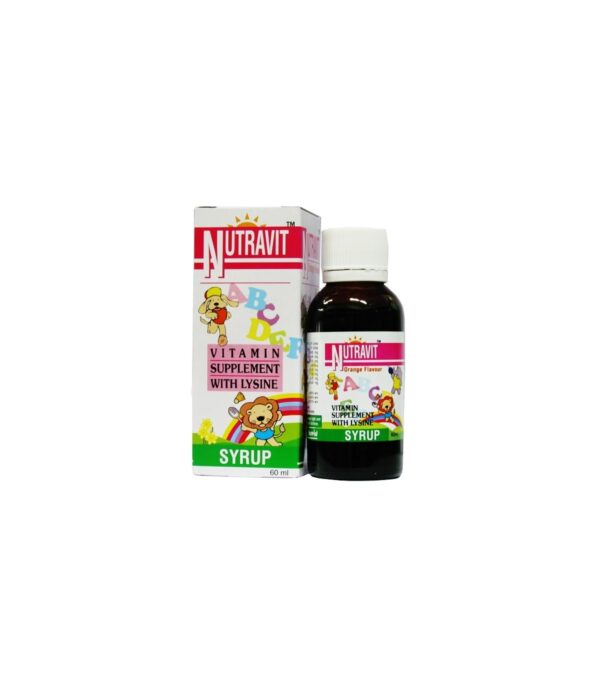 NUTRAVIT ORANGE FLAVOUR SYRUP