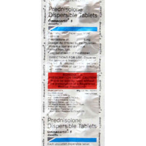 OMNACORTIL 5MG TAB 10`S