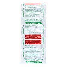ONCOTREX 7.5MG STRIP OF 10 TABLETS